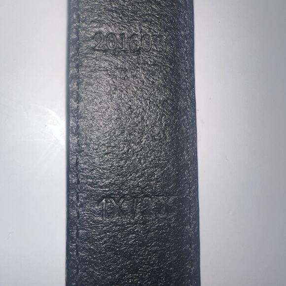 Aimee Lynn Belt Women 1X/2X Black Leather Croc Print & Silver Hook Hardware - Picture 6 of 8